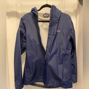 Patagonia Navy Outdoor Rain Jacket